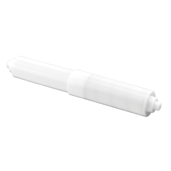 Prime-Line Toilet Paper Roller, Plastic Construction, White, Spring-Loaded, Step 5 Pack MP59253